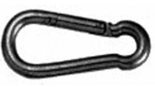 Baron 2311M Snap Hook 5/8 Inch Rigid Round Eye 3-3/8 Inch Overall